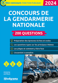 Image de Concours de la gendarmerie nationale – 200 questions (Catégories A, B et C – Édition 2024)
