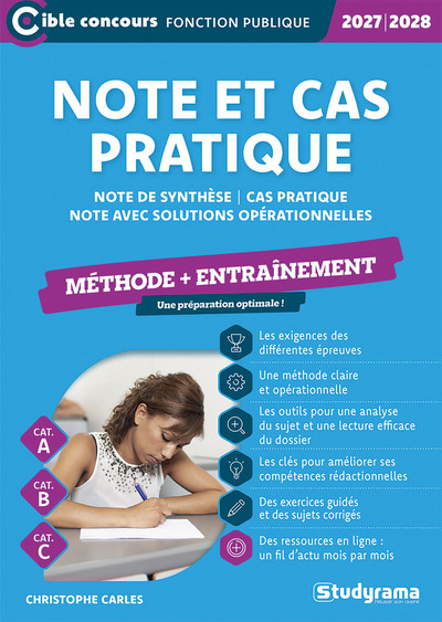 Picture of Note et cas pratique – Méthode + entraînement (Catégories A et B – Édition 2027-2028)