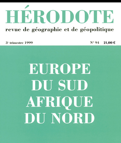 Picture of Hérodote numéro 94 - Europe du sud Afrique du nord