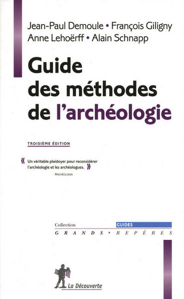 Image de Guide des méthodes de l'archéologie