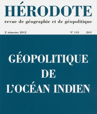 Image de Hérodote numéro 145 - Géopolitique de l'océan Indien