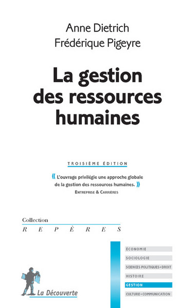Image de La gestion des ressources humaines 3e édition