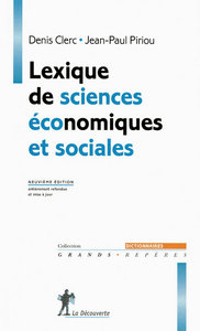 Image de Lexique de sciences économiques et sociales (9ème éd.)