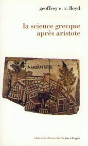 Image de La science grecque après Aristote