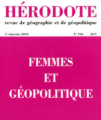 Picture of Hérodote N136 Femmes et Géopolitique