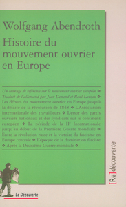 Image de Histoire du mouvement ouvrier en Europe