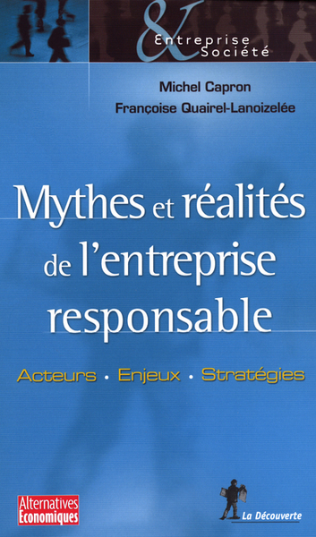 Image de Mythes et réalités de l'entreprise responsable acteurs, enjeux, stratégies