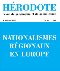 Picture of Hérodote numéro 95 - Nationalismes régionaux en Europe