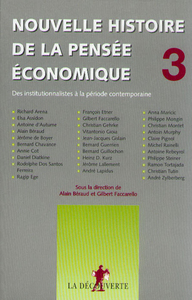 Image de Nouvelle histoire de la pensée économique - tome 3
