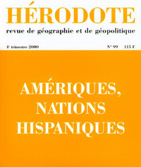 Image de Hérodote numéro 99 - Amériques : Nations Hispanique