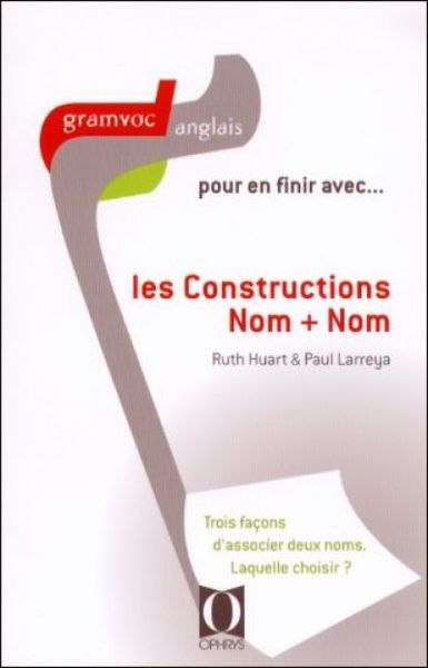 Picture of Les constructions nom + nom