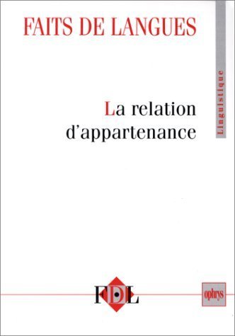 Picture of La relation d'appartenance n 07