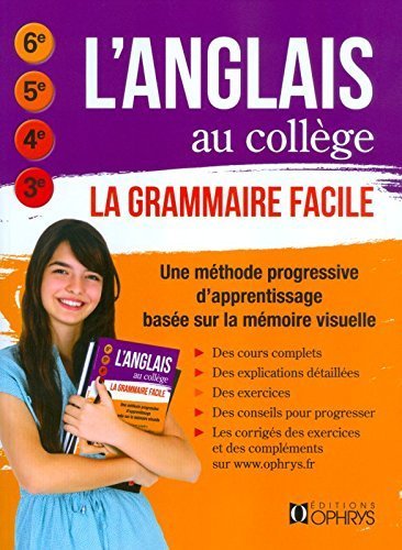 Image de L'anglais au collège, la grammaire facile