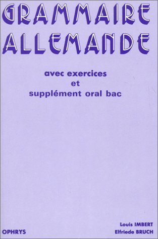 Picture of Grammaire allemande avec exercices - lycées et classes préparatoires