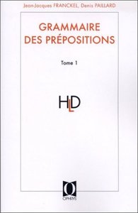 Picture of Grammaire des prépositions