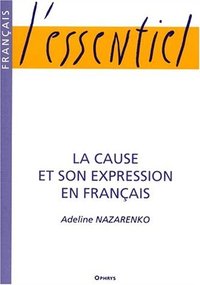 Image de La cause et son expression en français