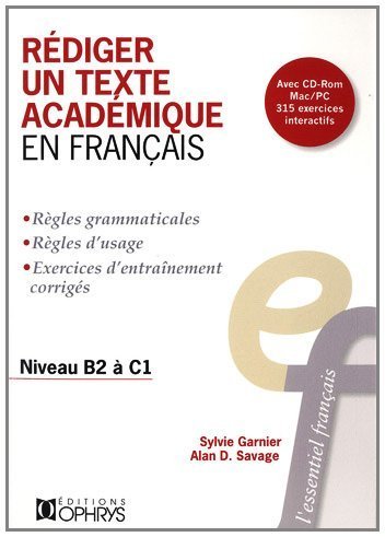 Picture of REDIGER UN TEXTE ACADEMIQUE EN FRANCAIS