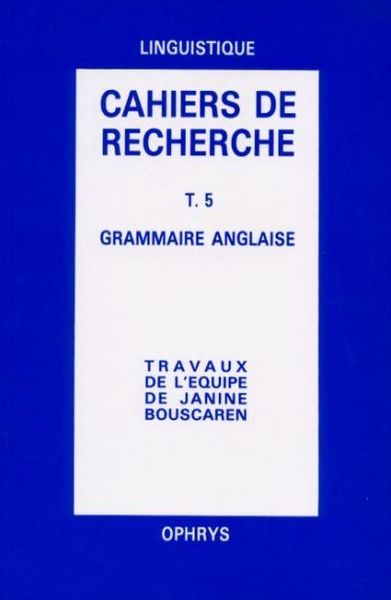 Picture of Travaux de l'équipe de Janine Bouscaren