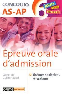Picture of Épreuve orale d'admission - thèmes sanitaires et sociaux