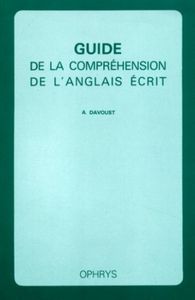 Picture of Guide de la compréhension de l'anglais écrit