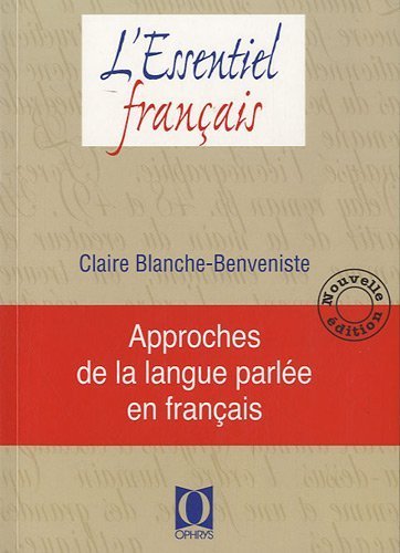 Picture of Approches de la langue parlée en français