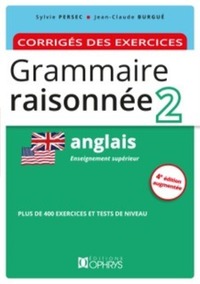 Picture of Grammaire raisonnée 2  Anglais