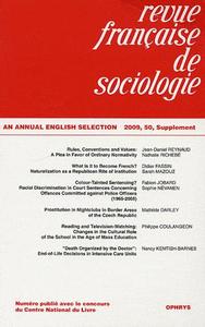 Picture of 08 RFS 2009 VOL 50 SUPPL'ANGLAIS
