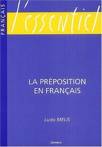 Picture of La préposition en français