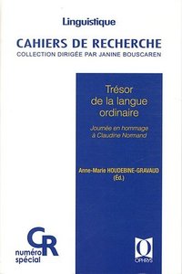 Picture of Trésor de la langue ordinaire - journée en hommage à Claudine Normand, 27 novembre 2008