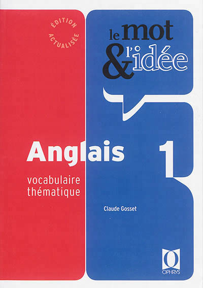 Picture of Anglais - vocabulaire thématique