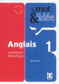 Picture of Anglais - vocabulaire thématique
