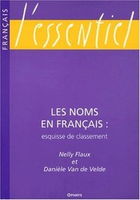 Picture of Les noms en français, esquisse de classement