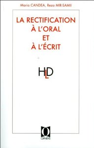 Picture of La rectification à l'oral et à l'écrit