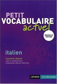 Picture of Petit vocabulaire actuel - italien