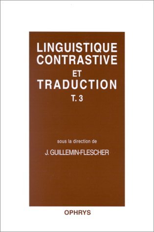 Picture of Linguistique contrastive et traduction