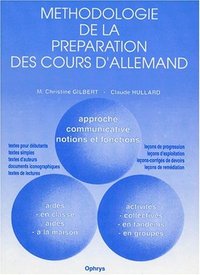 Picture of Méthodologie de la préparation des cours d'allemand - premier et second cycles