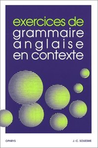 Picture of Exercices de grammaire anglaise en contexte