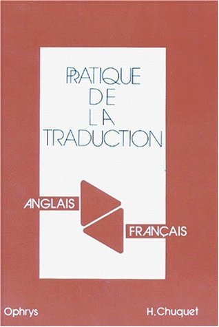 Picture of Pratique de la traduction - anglais-français
