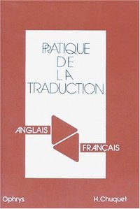 Picture of Pratique de la traduction - anglais-français