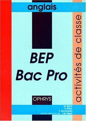 Picture of BEP BAC pro activites classe