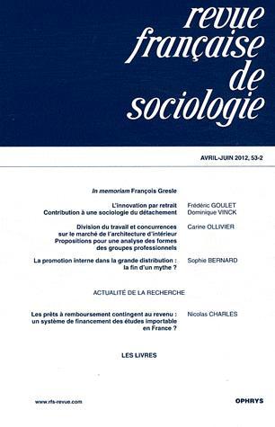 Picture of RFS 2012 VOL  53/2
