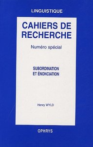 Picture of Subordination et énonciation