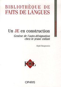 Picture of Un JE en construction - genèse de l'auto-désignation chez le jeune enfant
