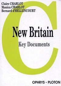 Picture of New Britain - key documents