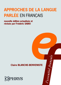 Image de Approches de la langue parlée en français