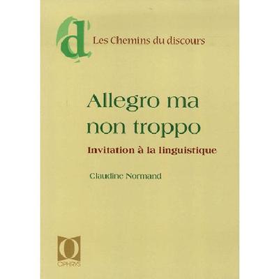 Picture of Allegro ma non troppo - invitation à la linguistique
