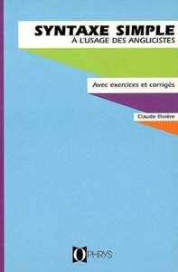 Picture of Syntaxe simple - à l'usage des anglicistes