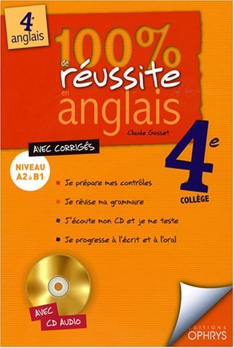 Picture of 100% REUSSITE ANGLAIS 4EME