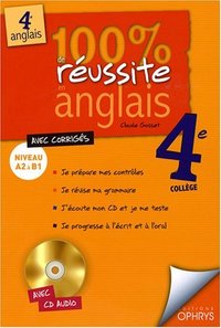 Picture of 100% REUSSITE ANGLAIS 4EME