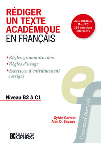 Image de Rédiger un texte académique en français